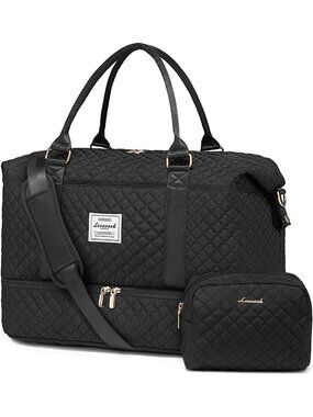 Stylish Travel Duffle Bag & Weekender Bag for Women with Shoe Compartment